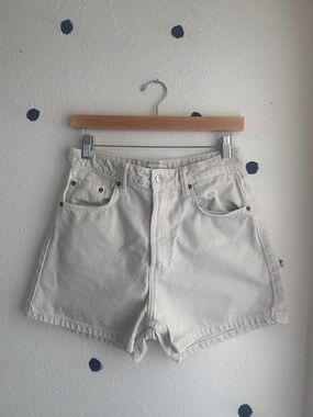 ZARA Cream Denim Jeans 8